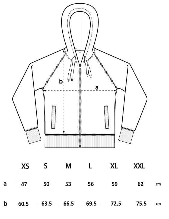 Zip-Hoodie unisex | Westkapelle