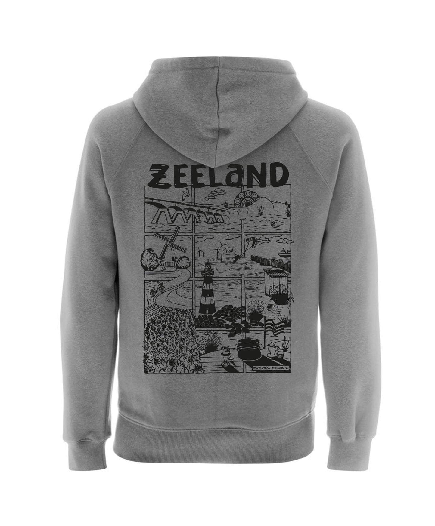 Zip-Hoodie unisex | Zeeland 2024