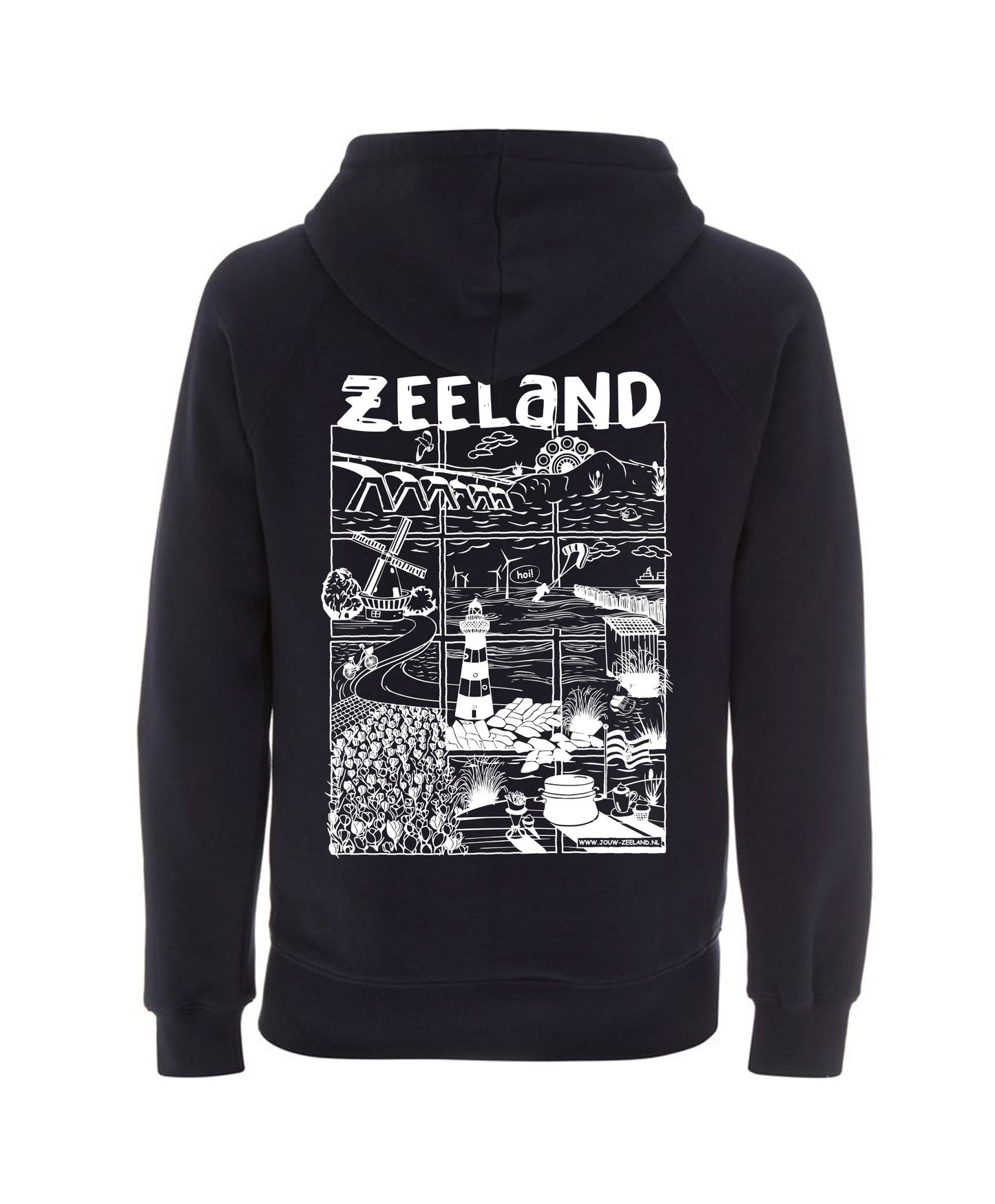 Zip-Hoodie unisex | Zeeland 2024