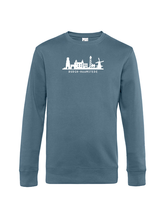 Sweatshirt unisex | Burgh-Haamstede skyline