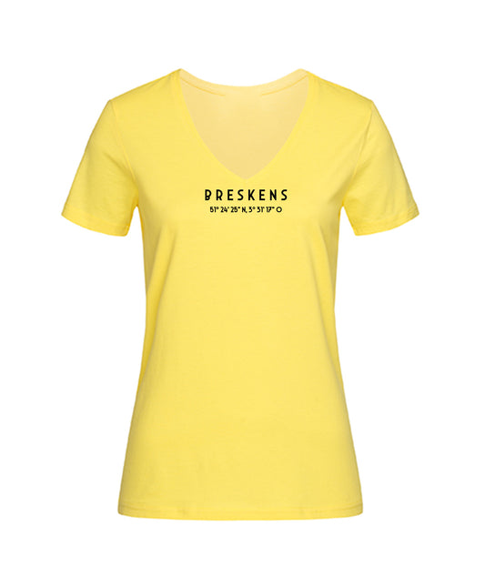 T-Shirt woman V-Neck | Breskens Simple