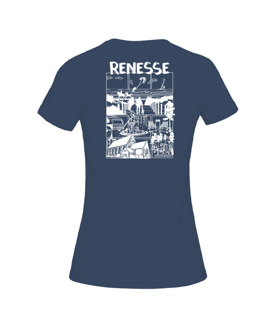 T-Shirt woman V-Neck | Renesse 2024