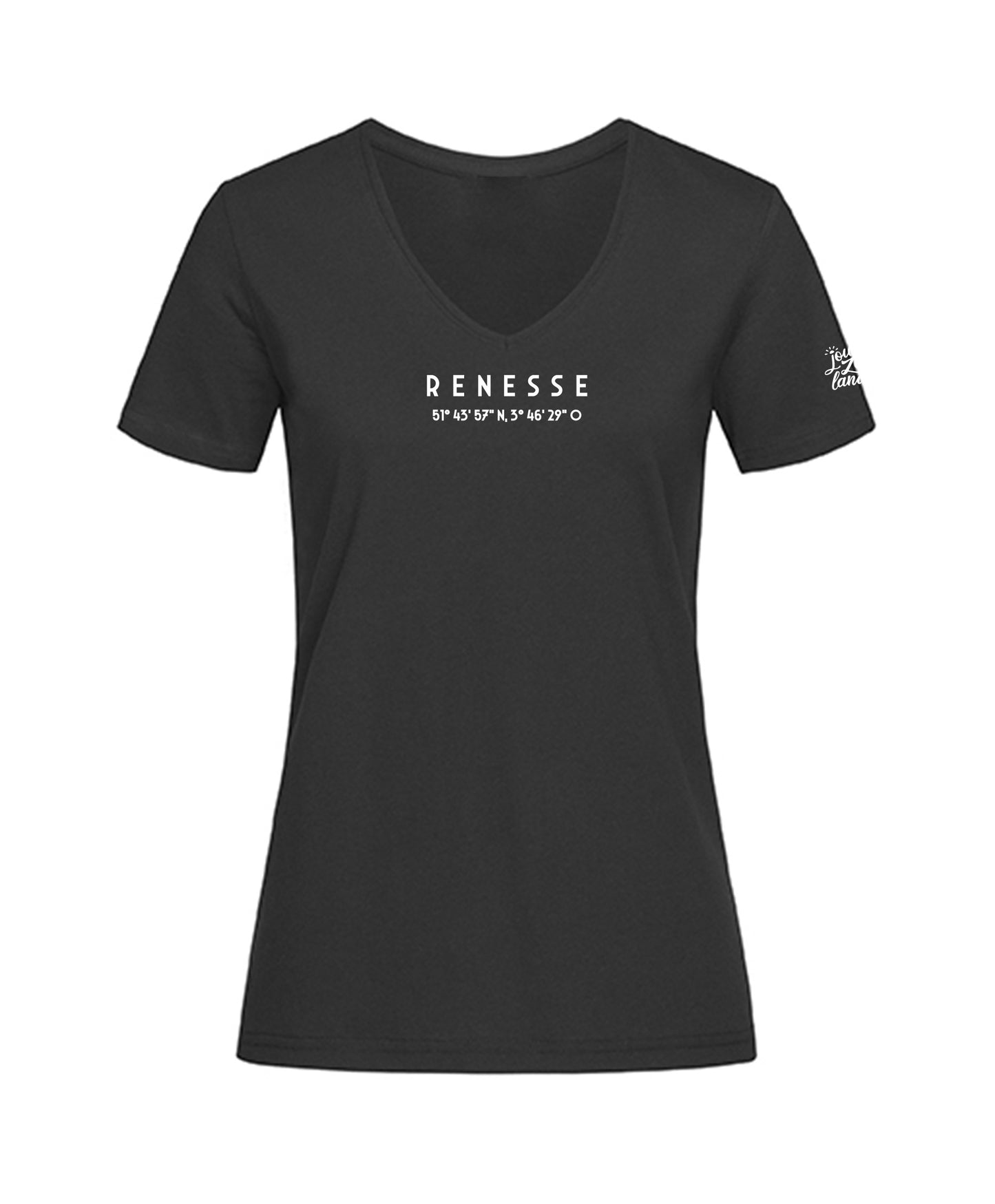 T-Shirt woman V-Neck | Renesse simple