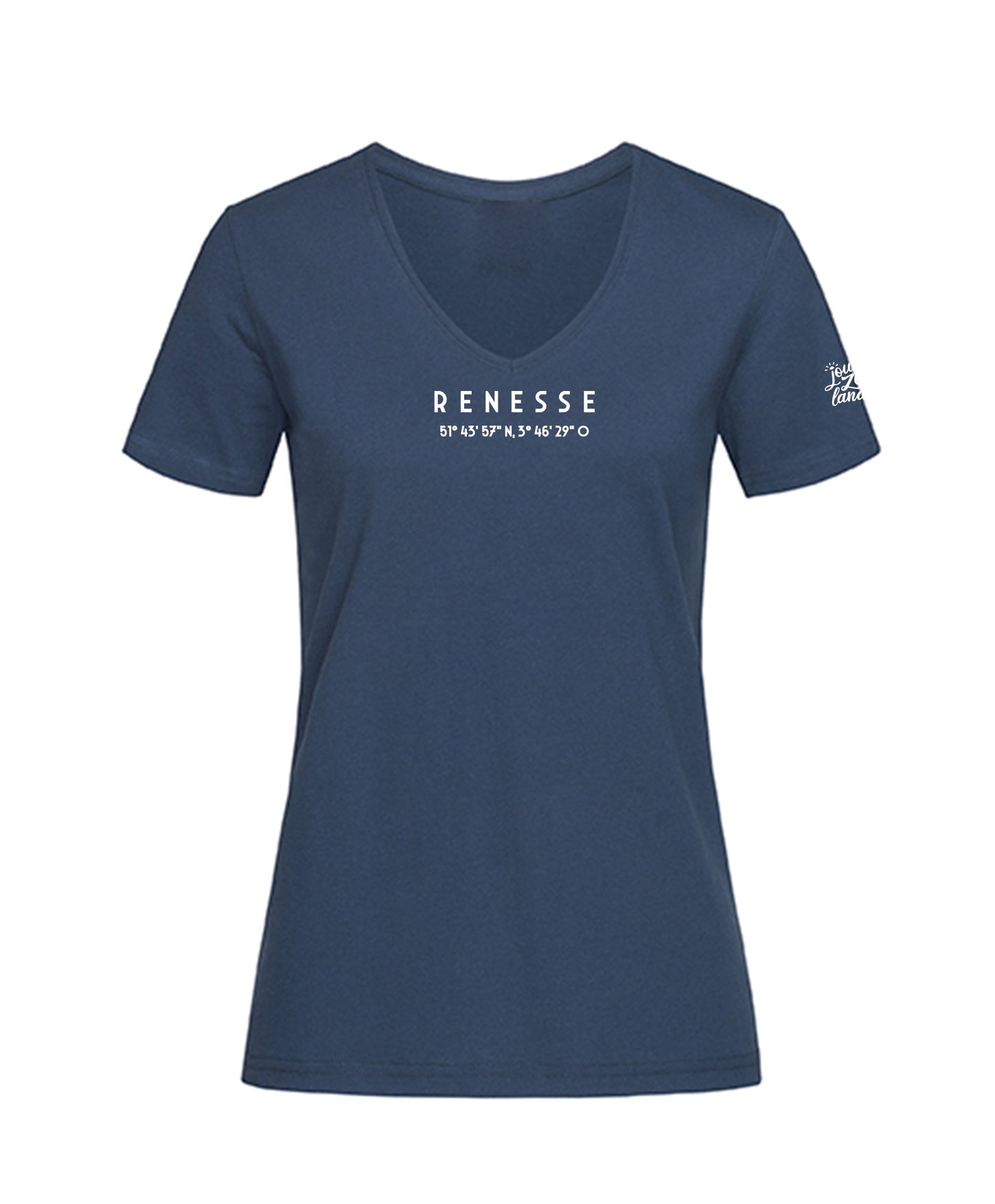 T-Shirt woman V-Neck | Renesse simple