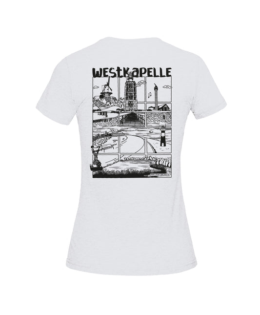 T-Shirt woman V-Neck | Westkapelle 2024