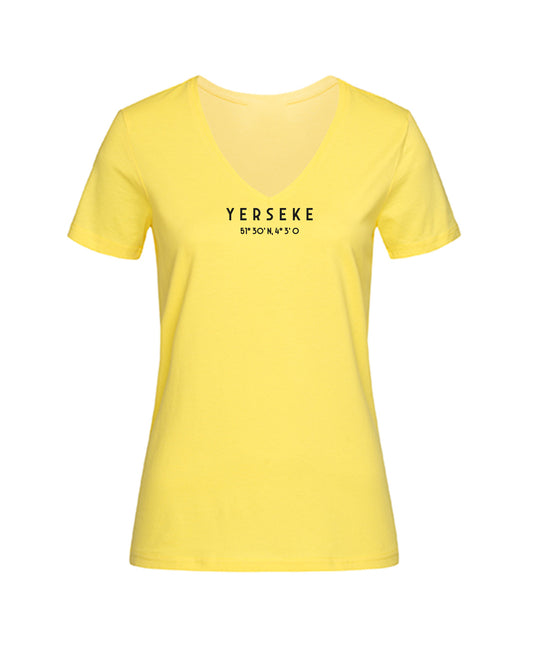 T-Shirt woman V-Neck | Yerseke Simple
