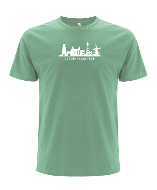 T-Shirt unisex | Burgh-Haamstede Skyline