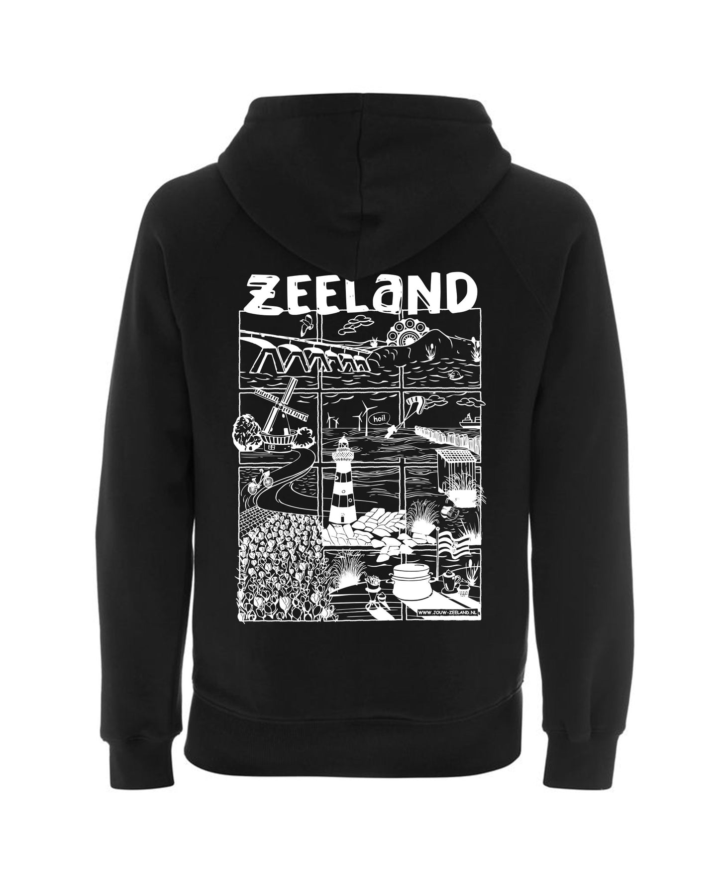 Zip-Hoodie unisex | Zeeland 2024